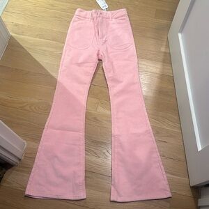 Pink corduroy bellbottoms. hammie’s brand. Never been worn.